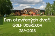 Den otevřených dveří na golfu v Dobříkově 28.4.2018